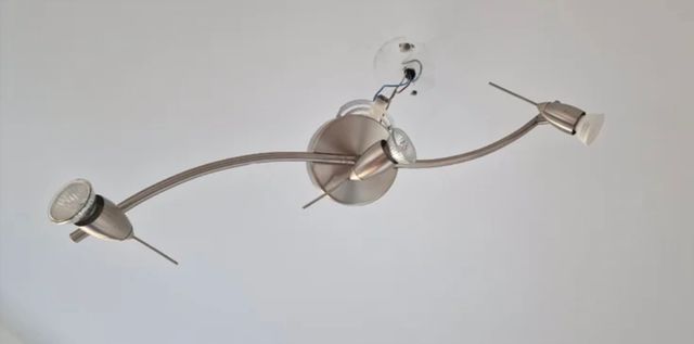 Lámpara techo halógenos