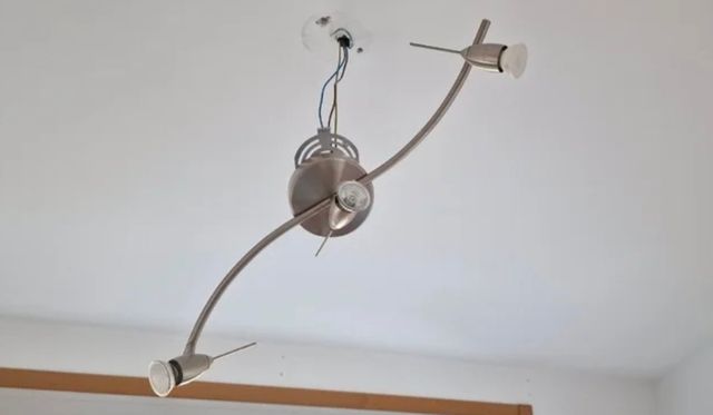 Lámpara techo halógenos