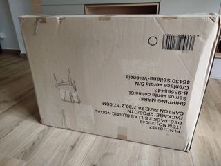 Nuevas. 2 sillas madera maciza