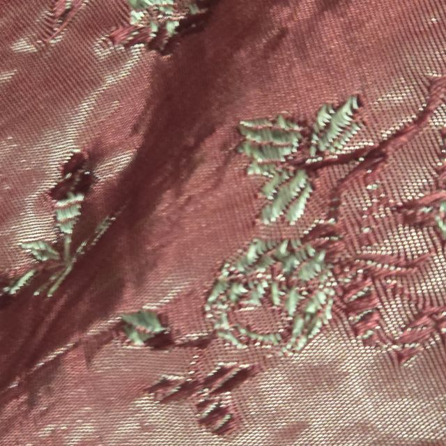 Tela muy antigua SXIX muy bella posible cortina