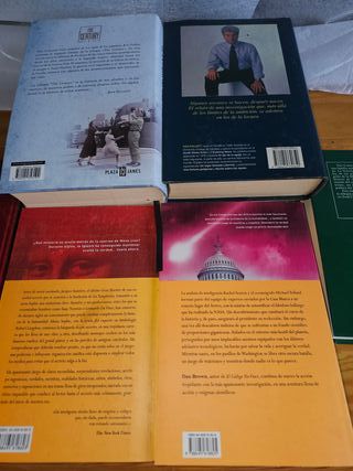 Libros Ken Follet y Dan Brown casi casi regalados!
