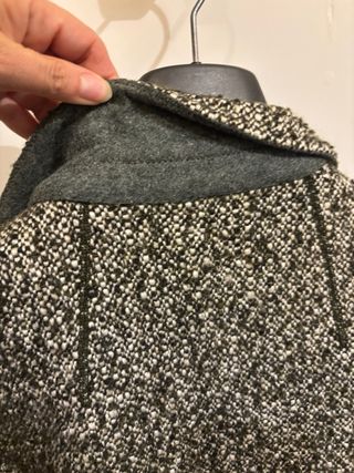 Cappotto artigianale oversize