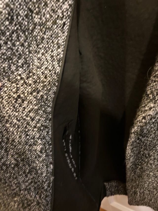 Cappotto artigianale oversize