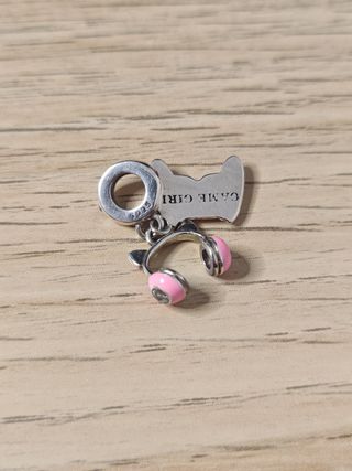Charm de plata gamer gato mando