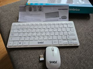 NUEVO teclado y raton Inalámbrico Sanda 