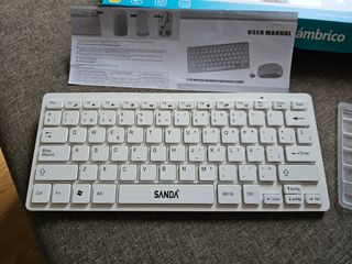 NUEVO teclado y raton Inalámbrico Sanda 