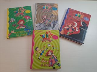 Pack 4 libros KiKa Superbruja