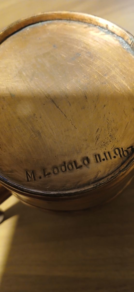 Brocca in rame vintage