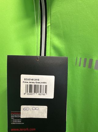 Maglia zero rh Prime jersey S