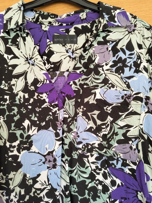 Lefties blusa estampada de flores