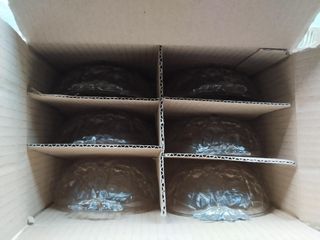 Juego postre vintage 7 piezas forma piña Borgonovo