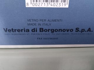 Juego postre vintage 7 piezas forma piña Borgonovo