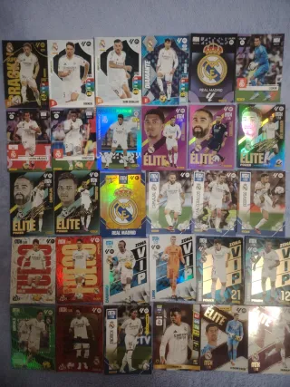 Cromos fútbol Real Madrid