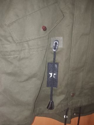 Espectacular parka vaquera.