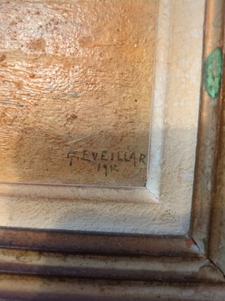 Cuadro oleo de George Eveillard