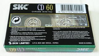 Cintas Audio Cassette SKC Super Cromo