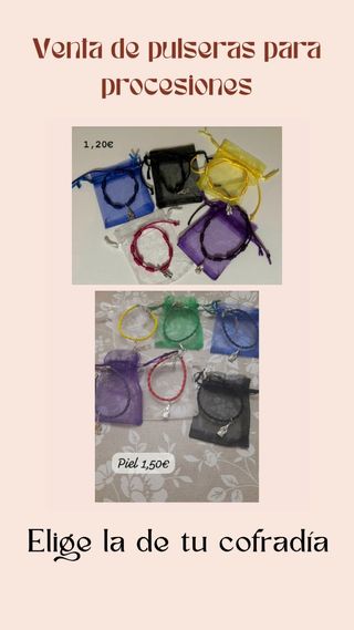 Pulseras hechas a mano