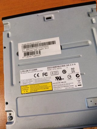 Grabadora DVD, CD Liteon