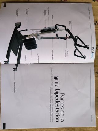 Grúa geriátrica eléctrica