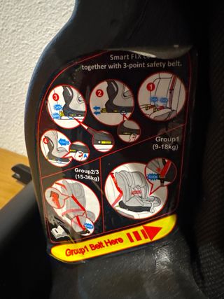 SILLA PARA COCHE Nurse CON ISOFIX