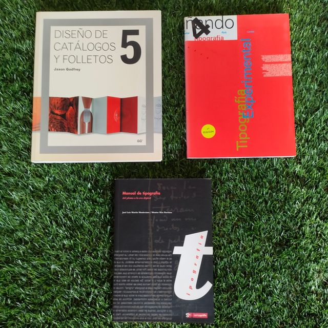 diseño gráfico libros - folletos-tipografia