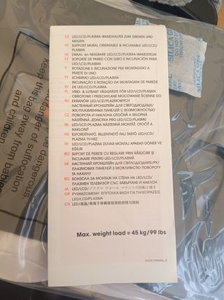 Vogel's BASE 45 L Soporte de pared para TV