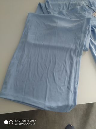 Mono largo azul tirantes