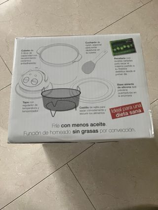 Freidora dietetica de aire.