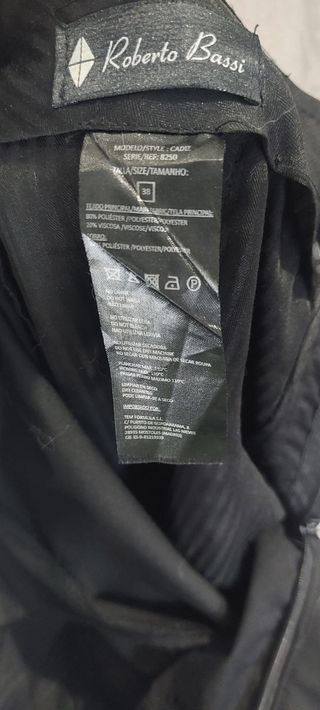 traje hombre
