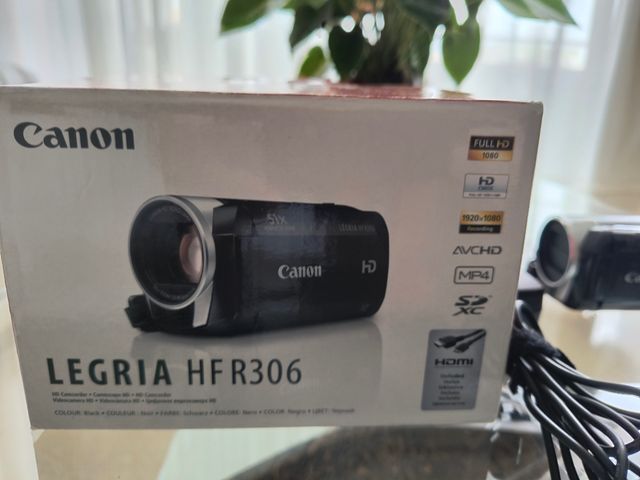 Cámara Canon Legria HFR 306