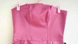 Vestido boda rosa Kina Fernandez  invitada T.40