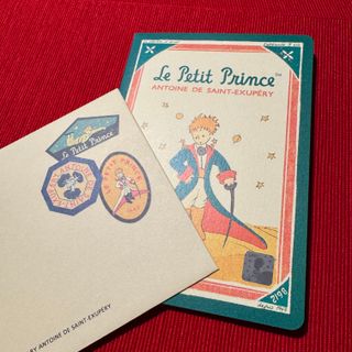 Le Petit Prince + figura + 4 postales NUEVO