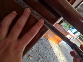 Aparador para salón de madera