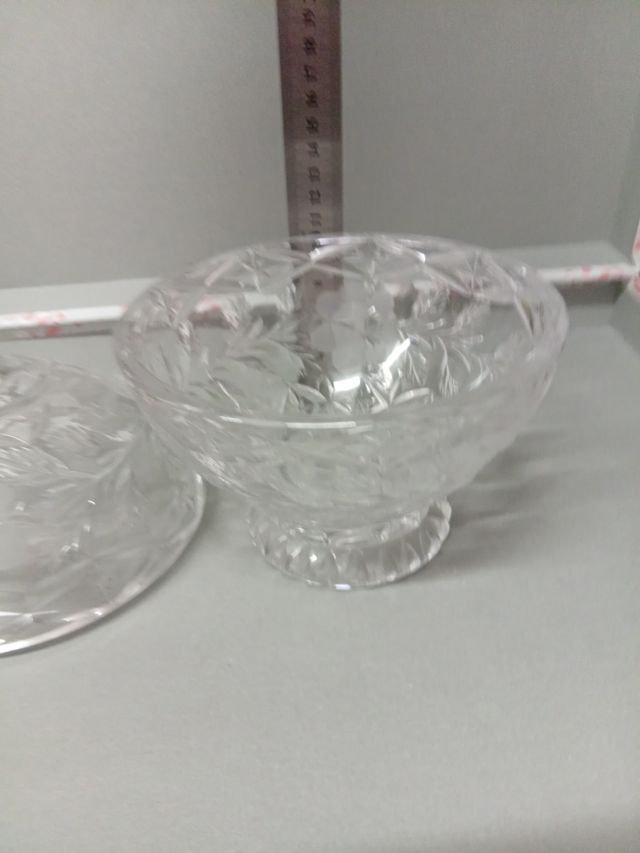 Bombonera de cristal