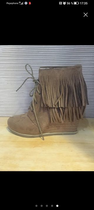 Botines número 37