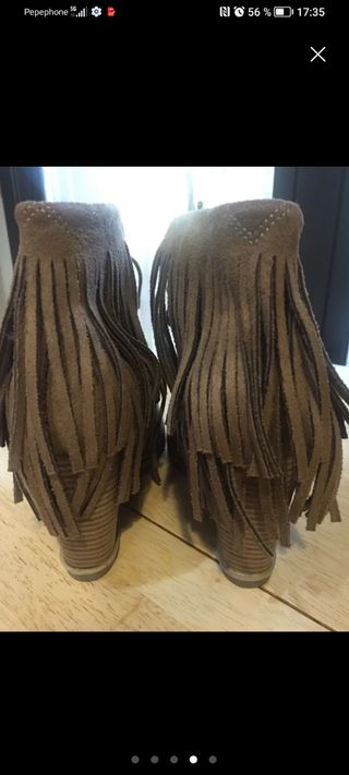 Botines número 37