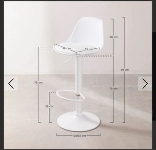 Mesa alta cocina con 3 taburetes