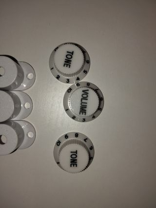 Cover pick up, manopole  potenziometri