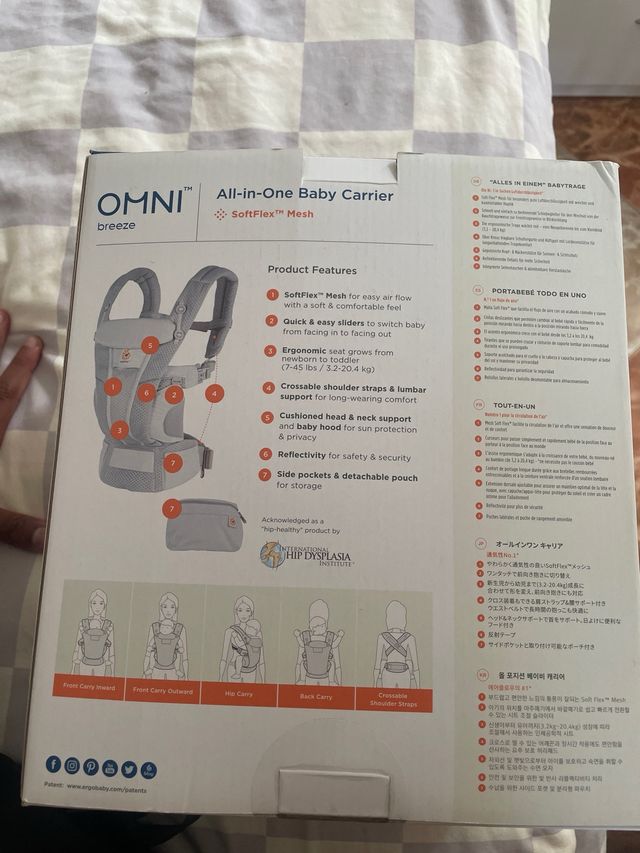 Mochila Portabebés Omni Deluxe