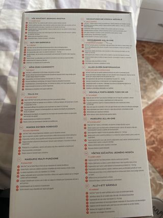 Mochila Portabebés Omni Deluxe