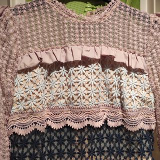 Vestido de encaje. Silvian Heach T 38