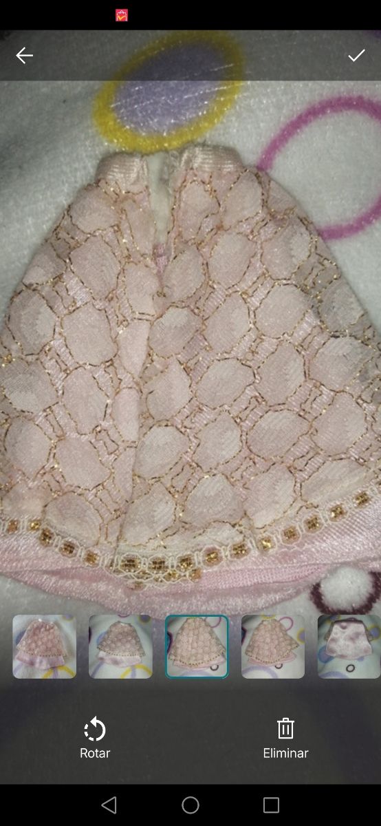 Falda chabel y su lazo