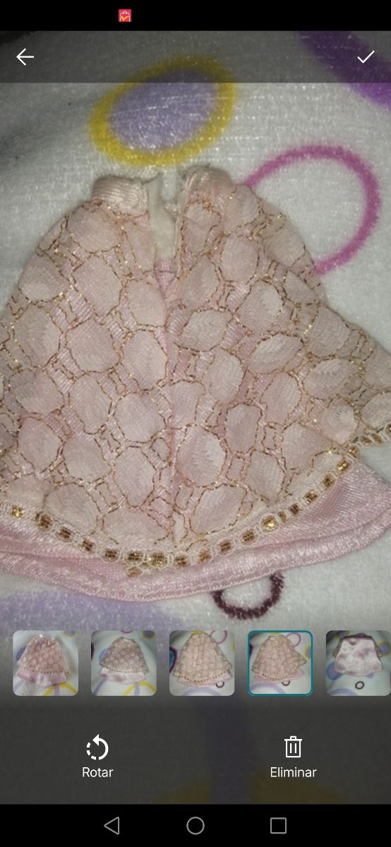 Falda chabel y su lazo