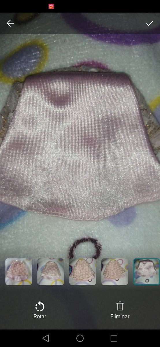 Falda chabel y su lazo