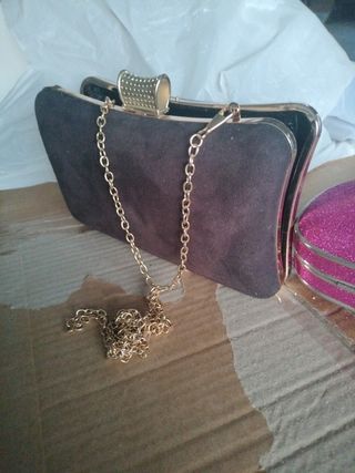 Bolso terciopelo