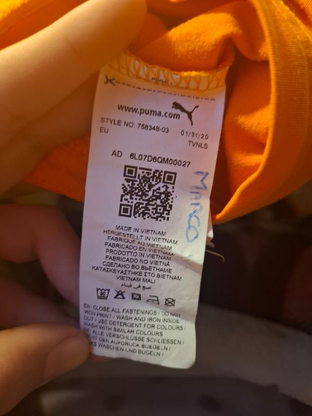 Sudadera valencia CF 2° Mano