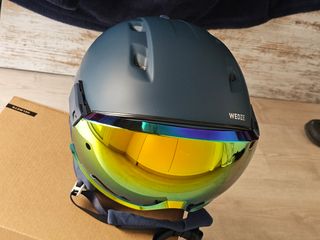Casco de esquí con Visera adulto Wedze