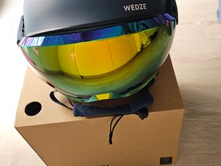 Casco de esquí con Visera adulto Wedze