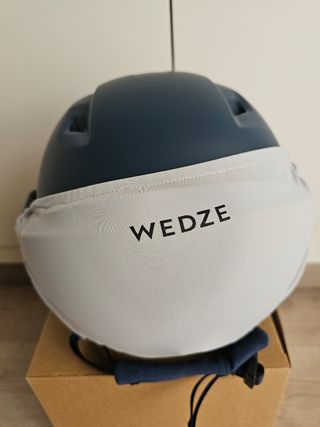 Casco de esquí con Visera adulto Wedze