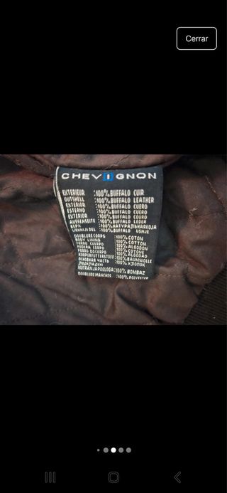 Chaqueta chevignon 